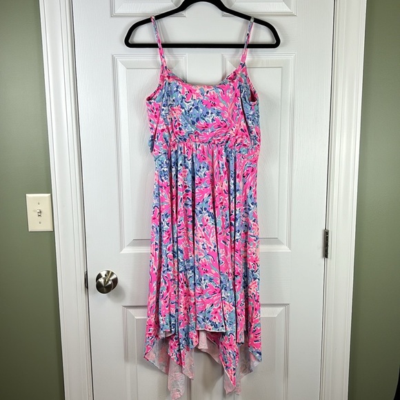 Lilly Pulitzer Dominica dress coco coral crab sz med - Picture 6 of 10